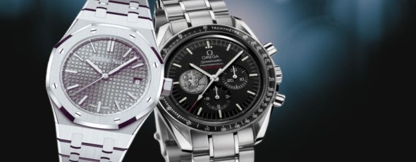 Haute Horloge - Audemars Piguet Royal Oak vs. Omega Speedmaster Battle of the Icons