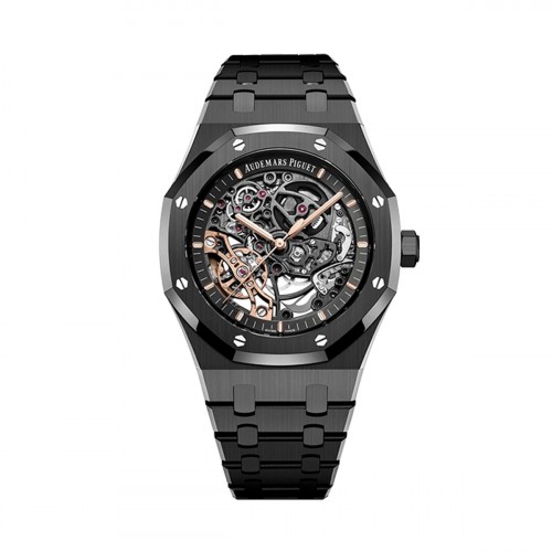 Audemars Piguet Royal Oak 15416CE.OO.1225CE.01 Double Balance Wheel Openworked 41mm Black Ceramic (2023)