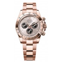 Rolex Cosmograph Daytona Rose Gold Sundust and Bright Black 126505