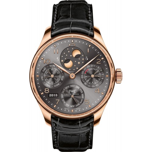 IWC PORTUGIESER PERPETUAL CALENDAR ROSE GOLD IW503404 