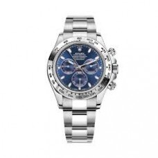 ROLEX DAYTONA WHITE GOLD BLUE DIAL 40mm 116509