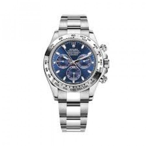 ROLEX DAYTONA WHITE GOLD BLUE DIAL 40mm 116509