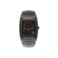 DE-GRISOGONO INSTRUMENTO UNO PVD STEEL ALL BLACK  - UNO DF N31