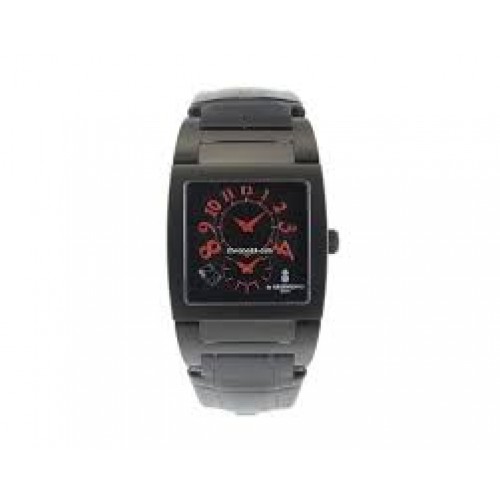 DE-GRISOGONO INSTRUMENTO UNO PVD STEEL ALL BLACK  - UNO DF N31