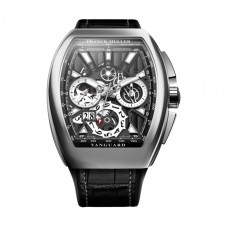 FRANCK MULLER VANGUARD CHRONOGRAPH GRAND DATE V 45 CC GD SQT 