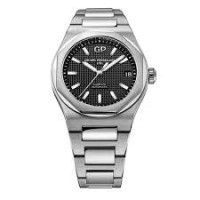 GIRARD PERREGAUX LAUREATO STAINLESS STEEL BLACK 42MM - 81010-11-634-11A