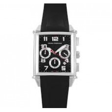 GIRARD PERREGAUX VINTAGE 1945 STEEL XXL CHRONO BLACK DIAL - 25840-11-111-FK6A