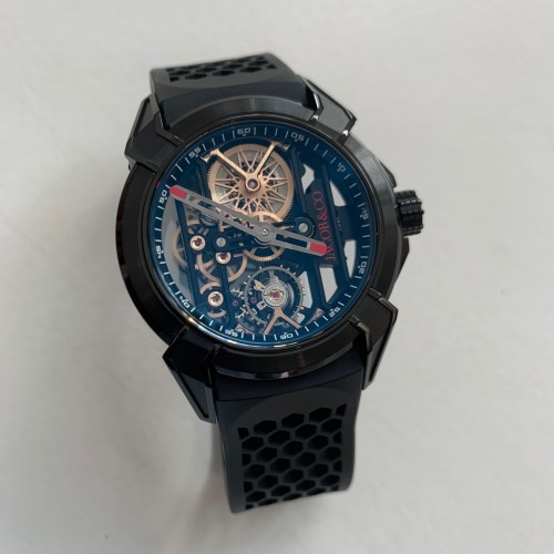 JACOB & CO EPIC X BLACK DLC TITANIUM 44MM - EX110.21.AA.AF.A