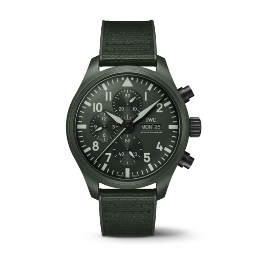 IWC PILOT'S WATCH CHRONOGRAPH CERAMIC TOP GUN EDITION "WOODLAND" IW389106