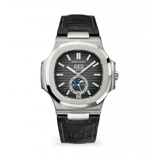 PATEK PHILIPPE NAUTILUS 5726A-001 COMPLICATIONS ANNUAL CALENDAR MOONPHASES