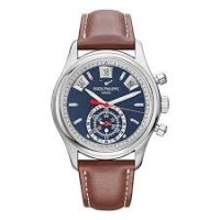 PATEK PHILIPPE COMPLICATIONS ANNUAL CALENDAR FLYBACK CHRONOGRAPH WHITE GOLD 40.5MM 5960/01G-001