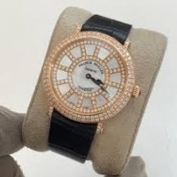 Franck Muller Sunrise Rose Gold Mother of Pearl with Diamonds - 8038QZSNRDCD