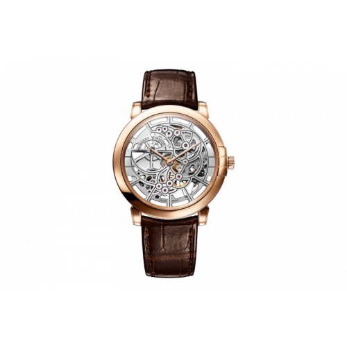 Harry Winston Midnight Skeleton Rosegold 42MM